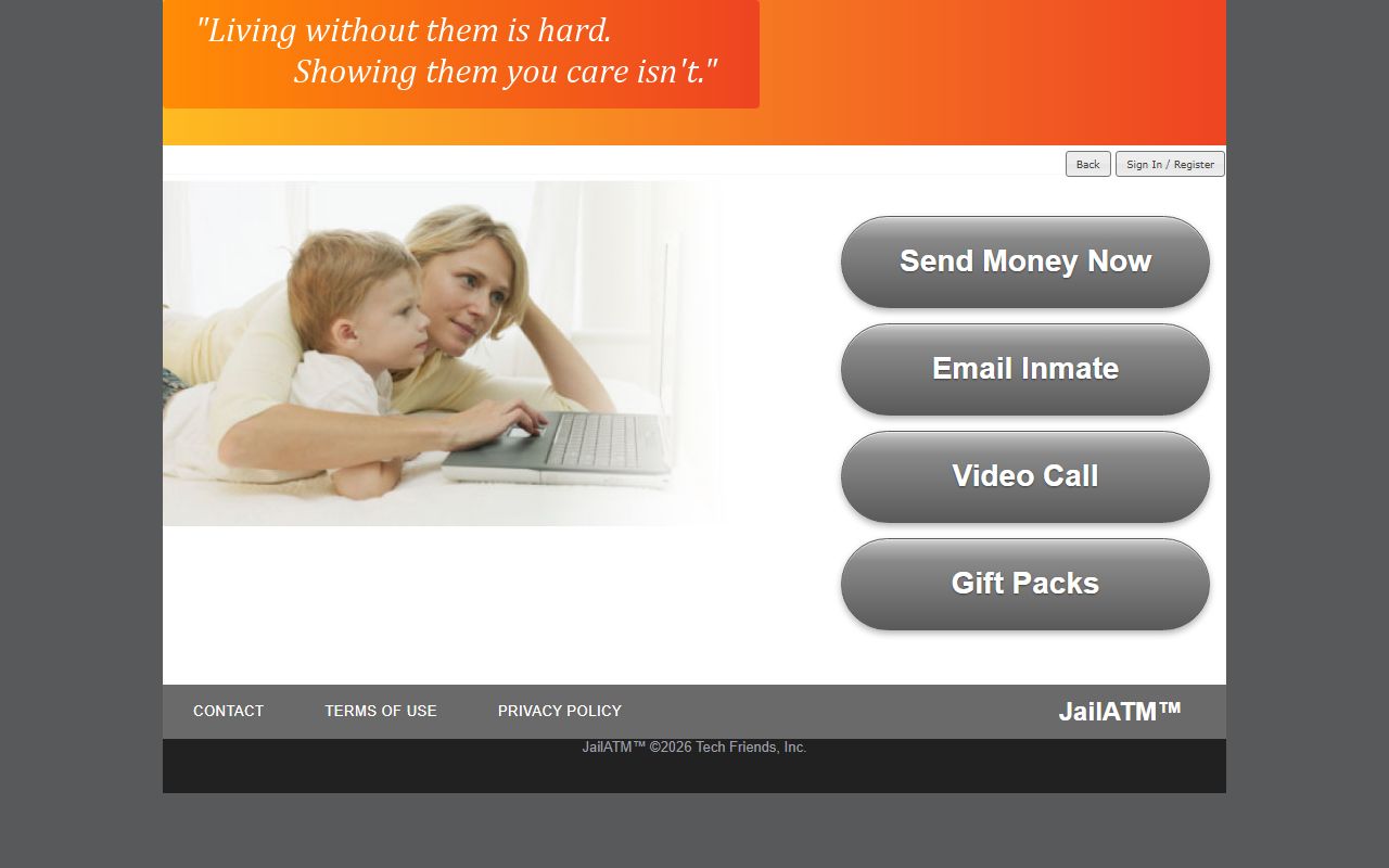 JailATM care package site